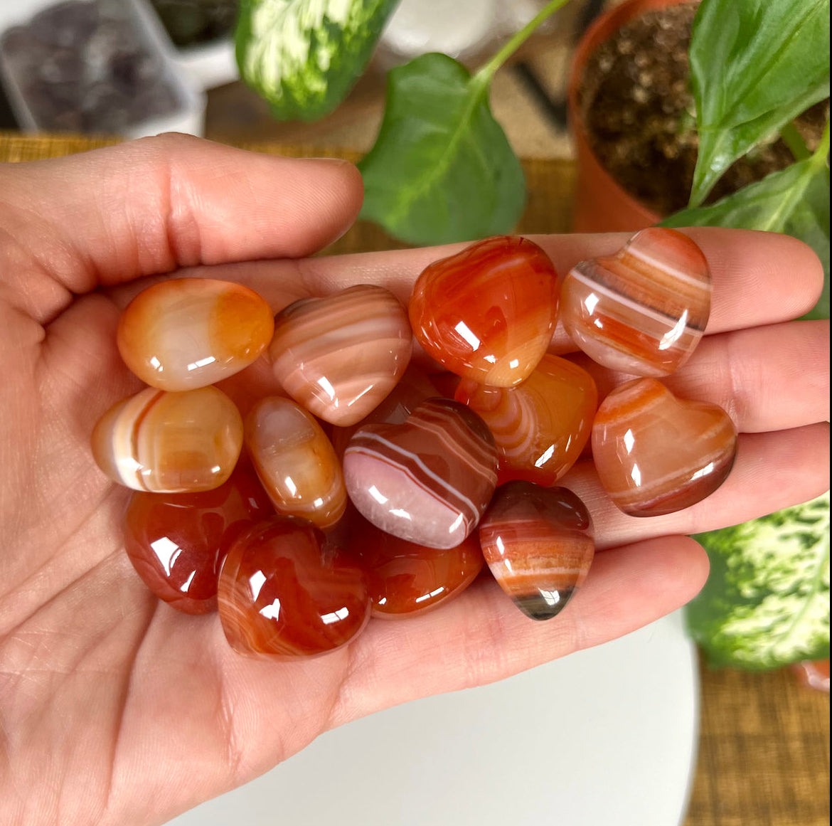 Carnelian Crystal Mini Heart