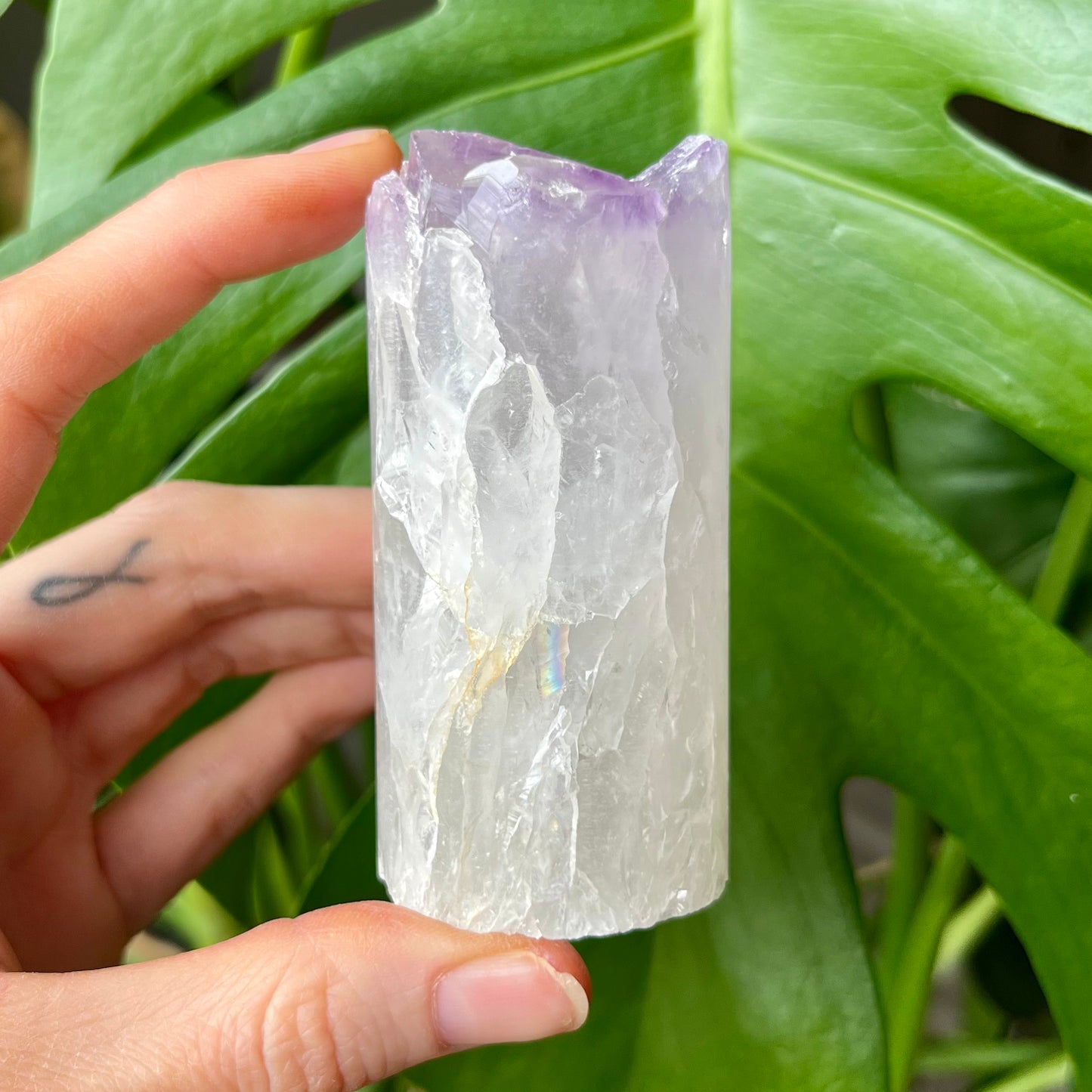 Amethyst Quartz Cupcake Tower