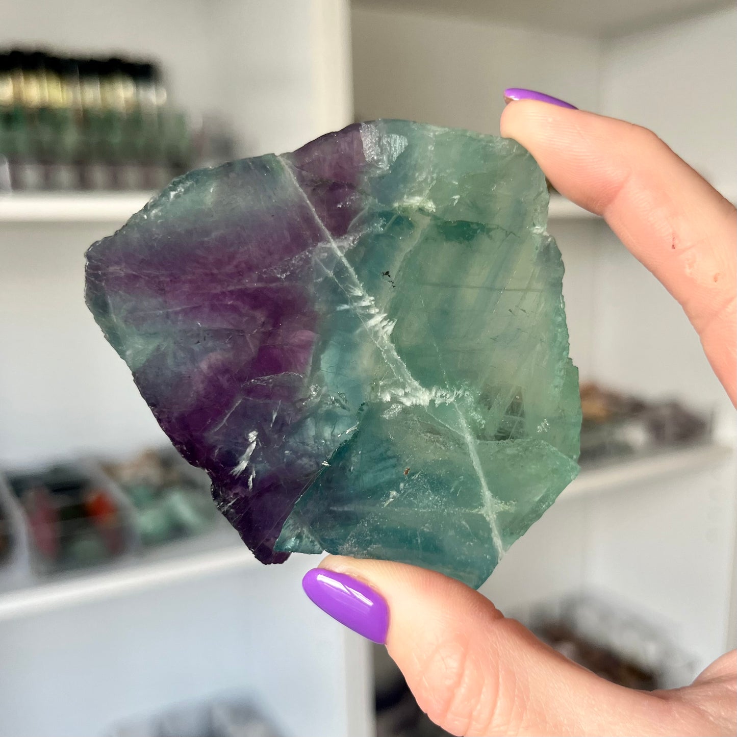 Fluorite Slab