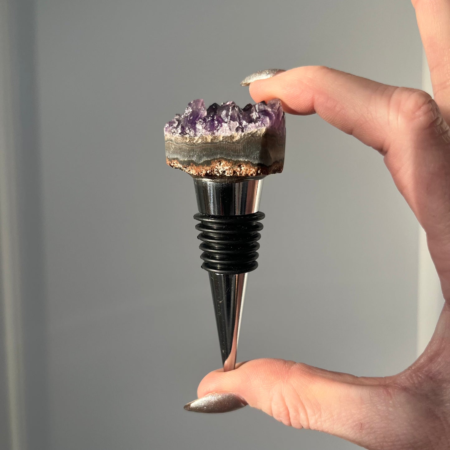 Crystal Wine Toppers