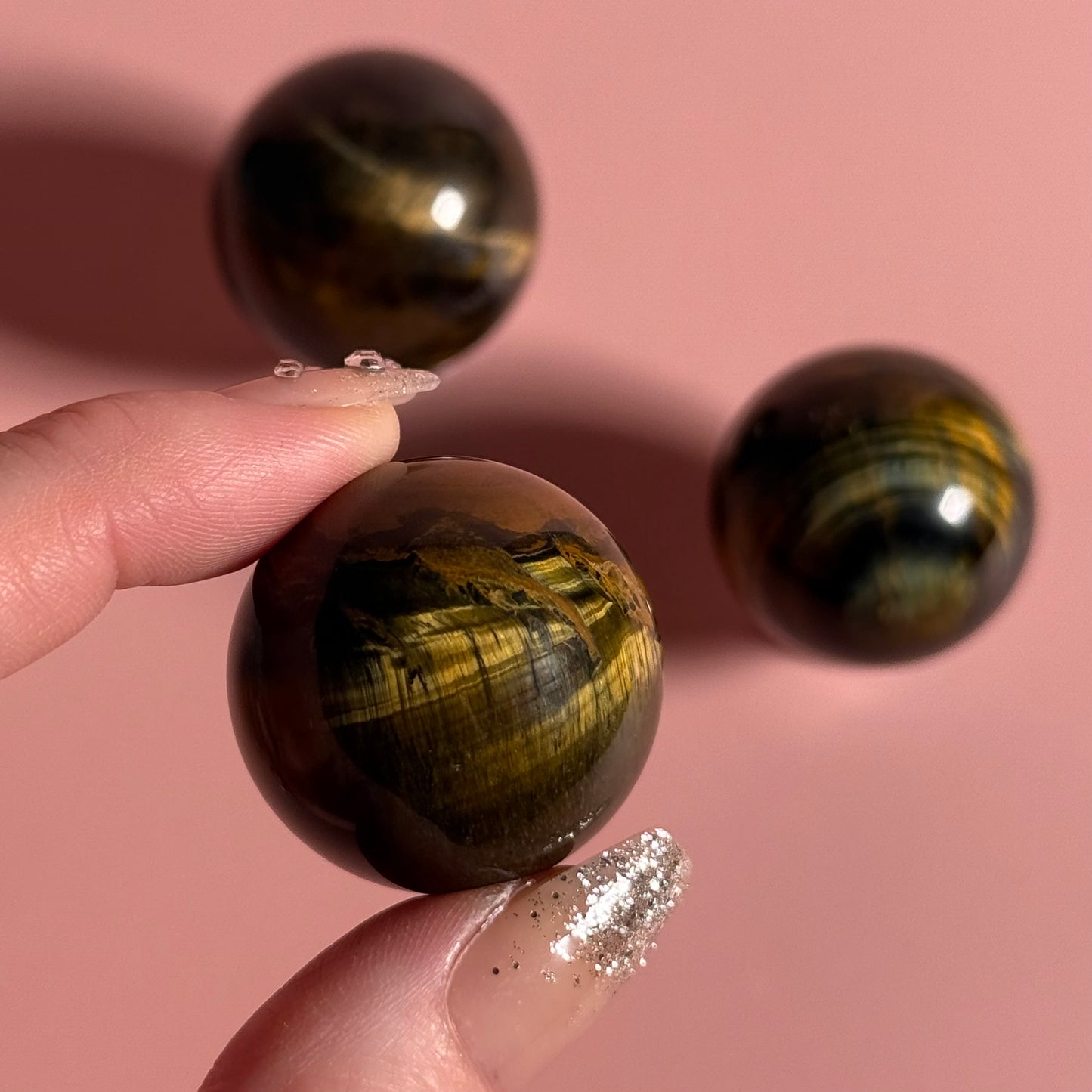 Tiger Eye Sphere