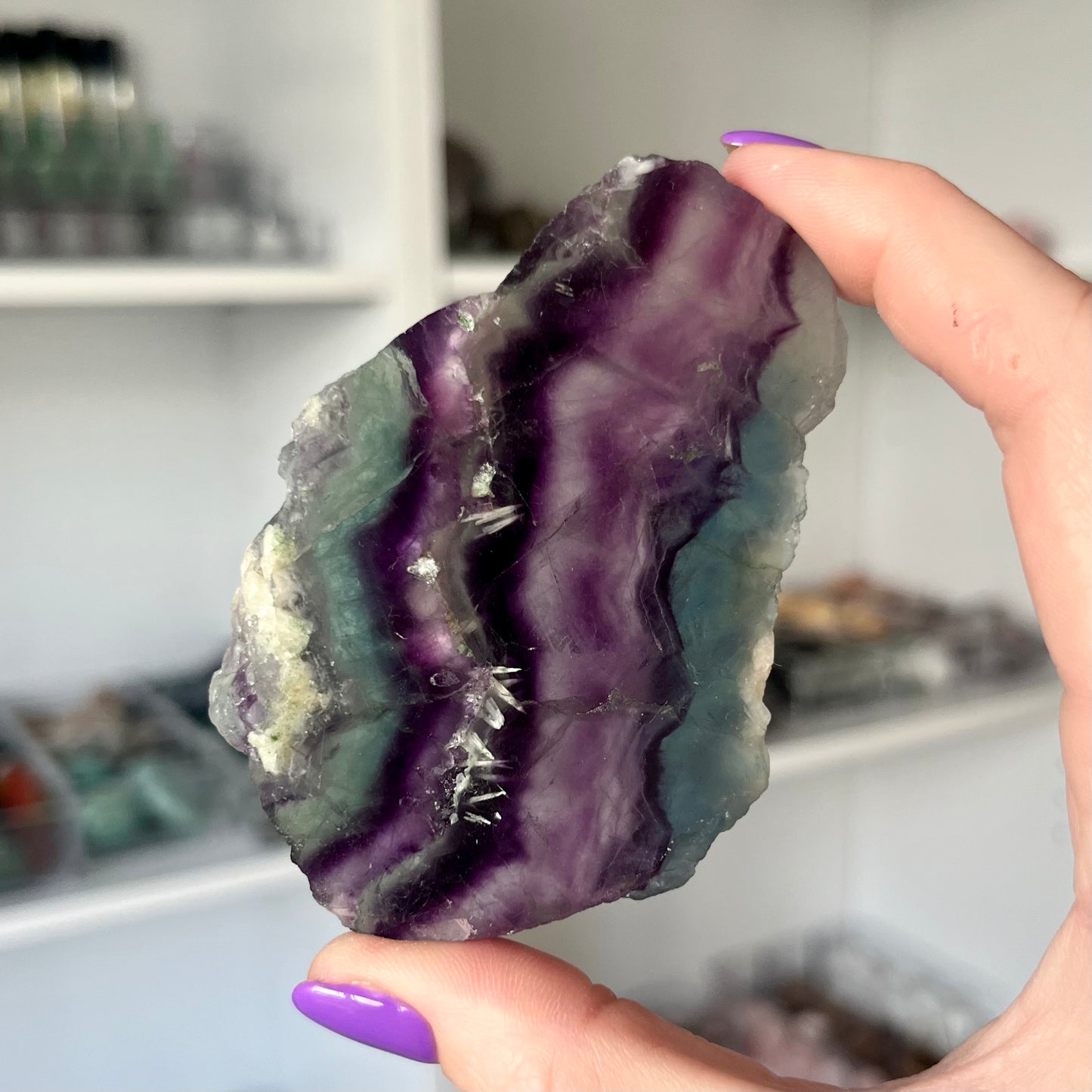 Fluorite Slab