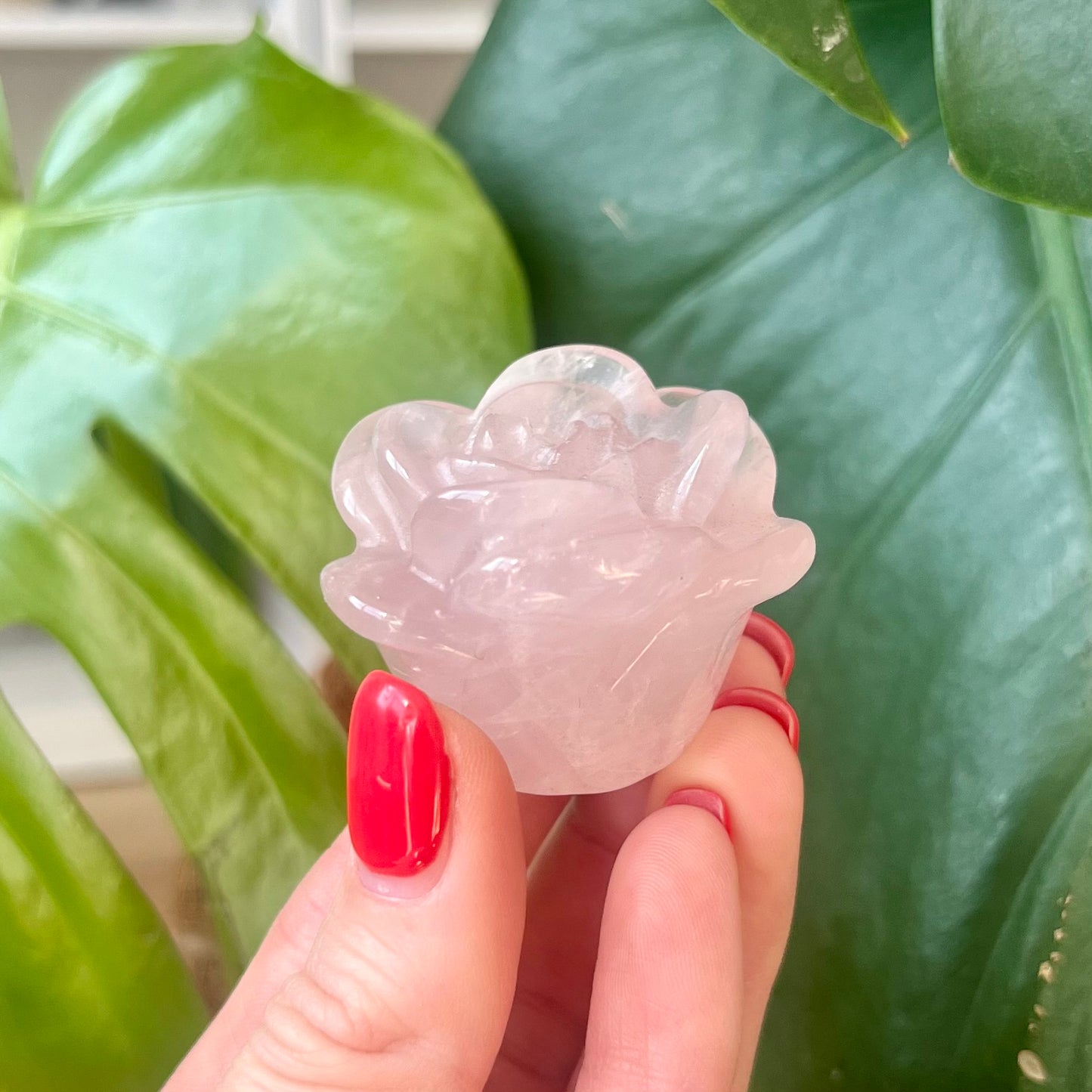 Crystal Rose Carving