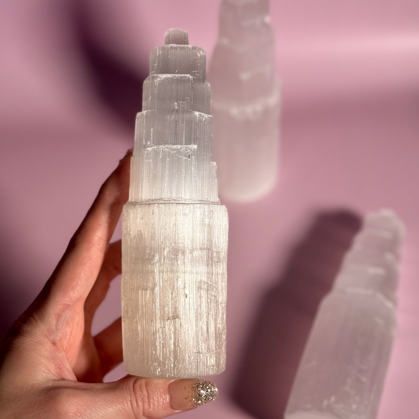 Large Selenite Tower