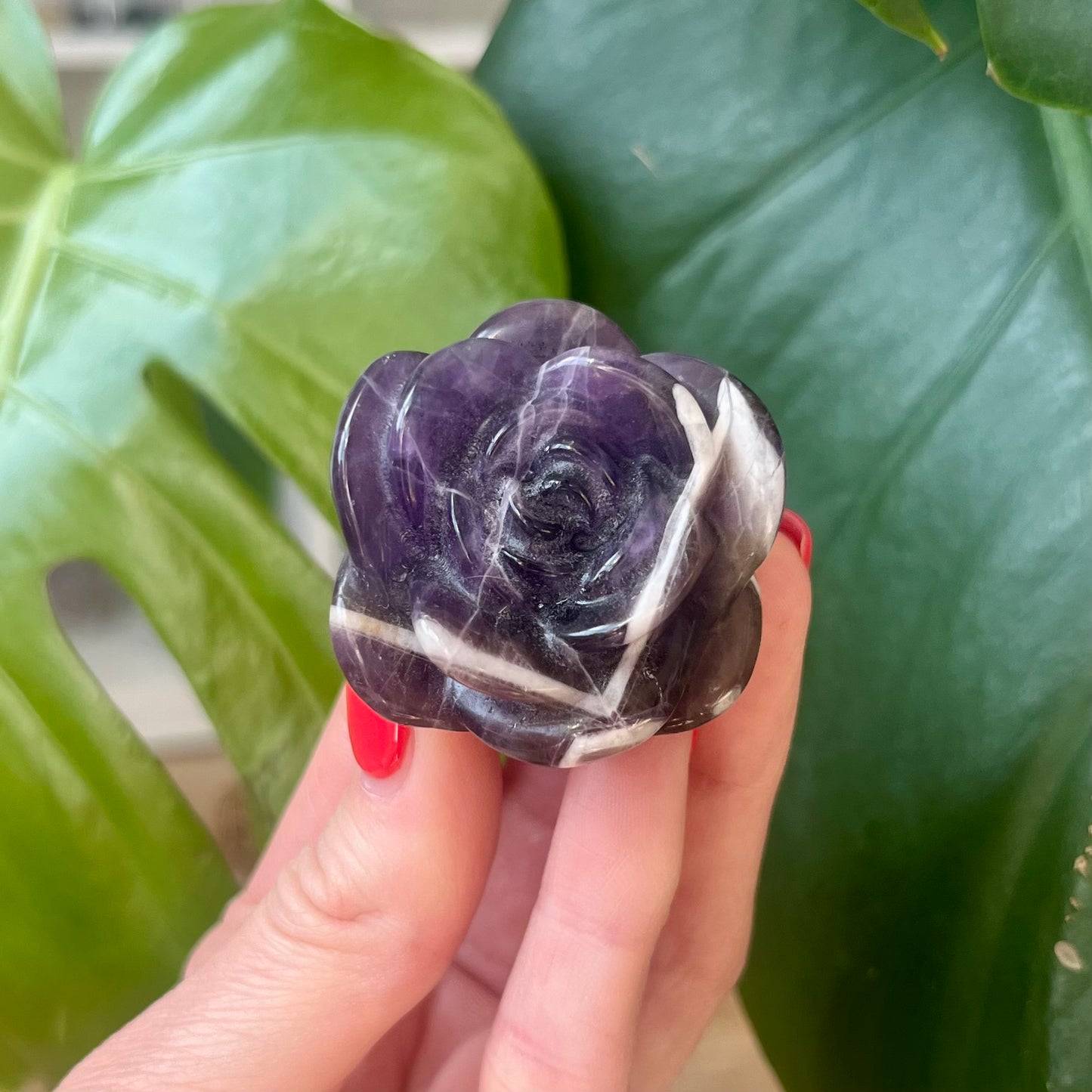 Crystal Rose Carving