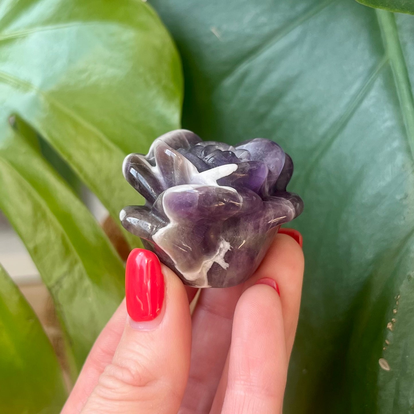 Crystal Rose Carving