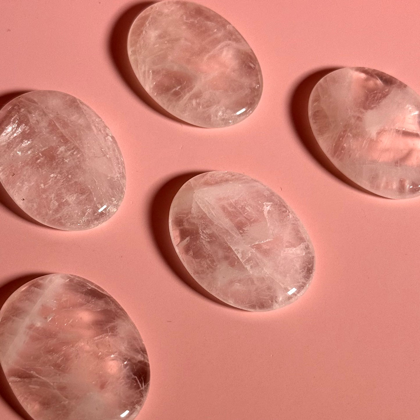 Clear Quartz Worry Stone