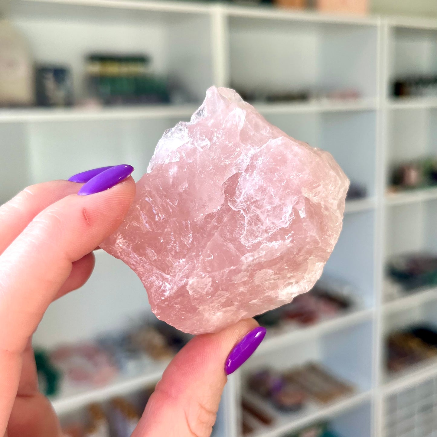 Raw Rose Quartz