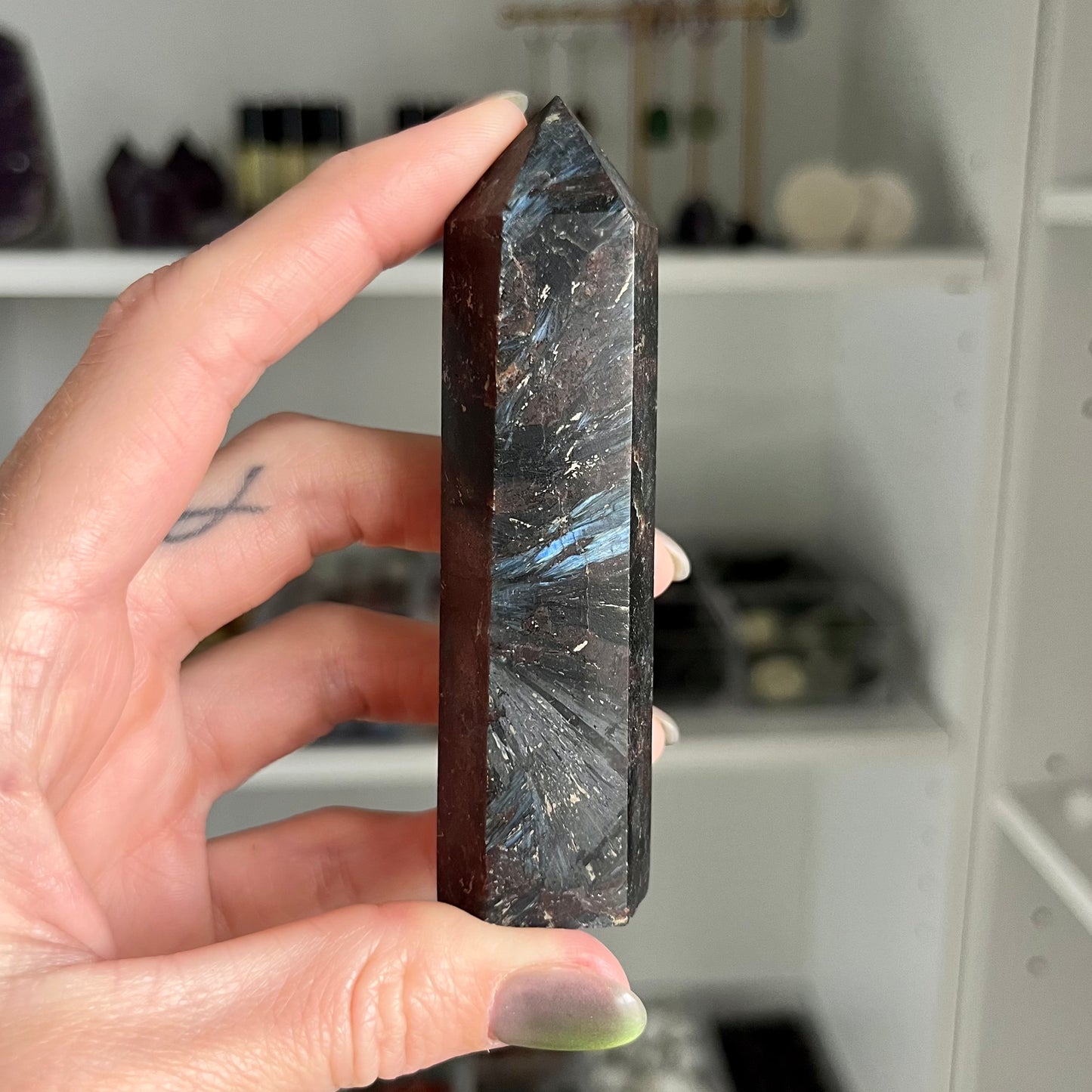 Astrophyllite Crystal Tower