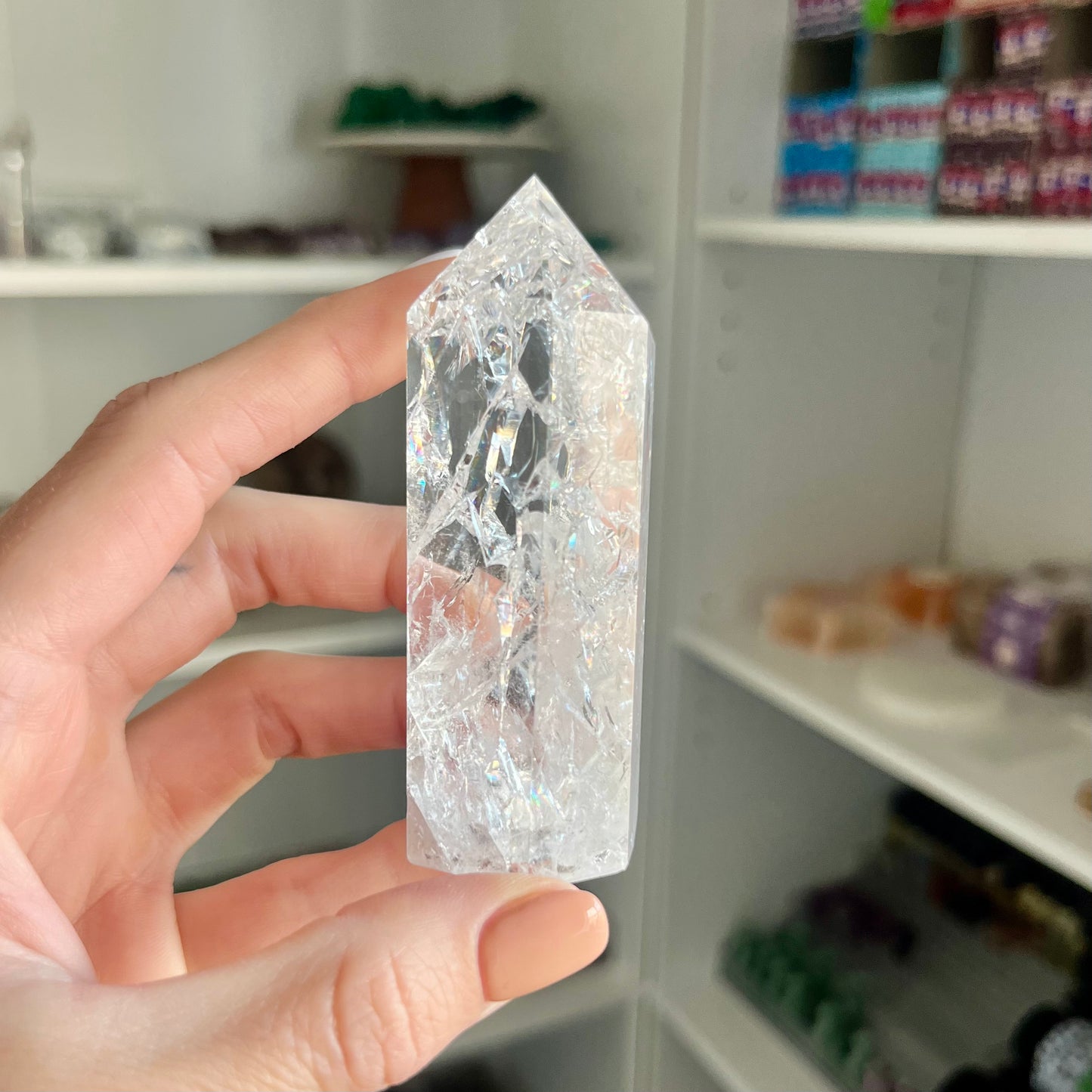 Fire & Ice Quartz Tower