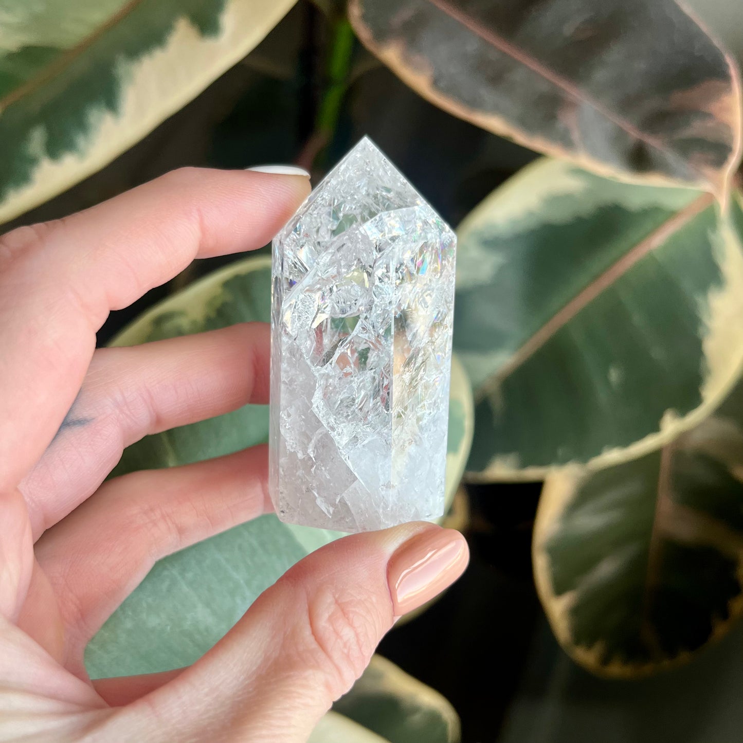 Fire & Ice Quartz Tower