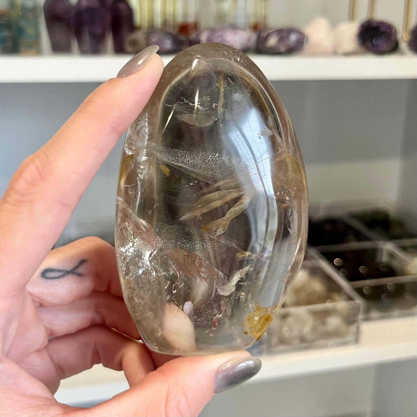 Natural Smoky Quartz Crystal Free Form
