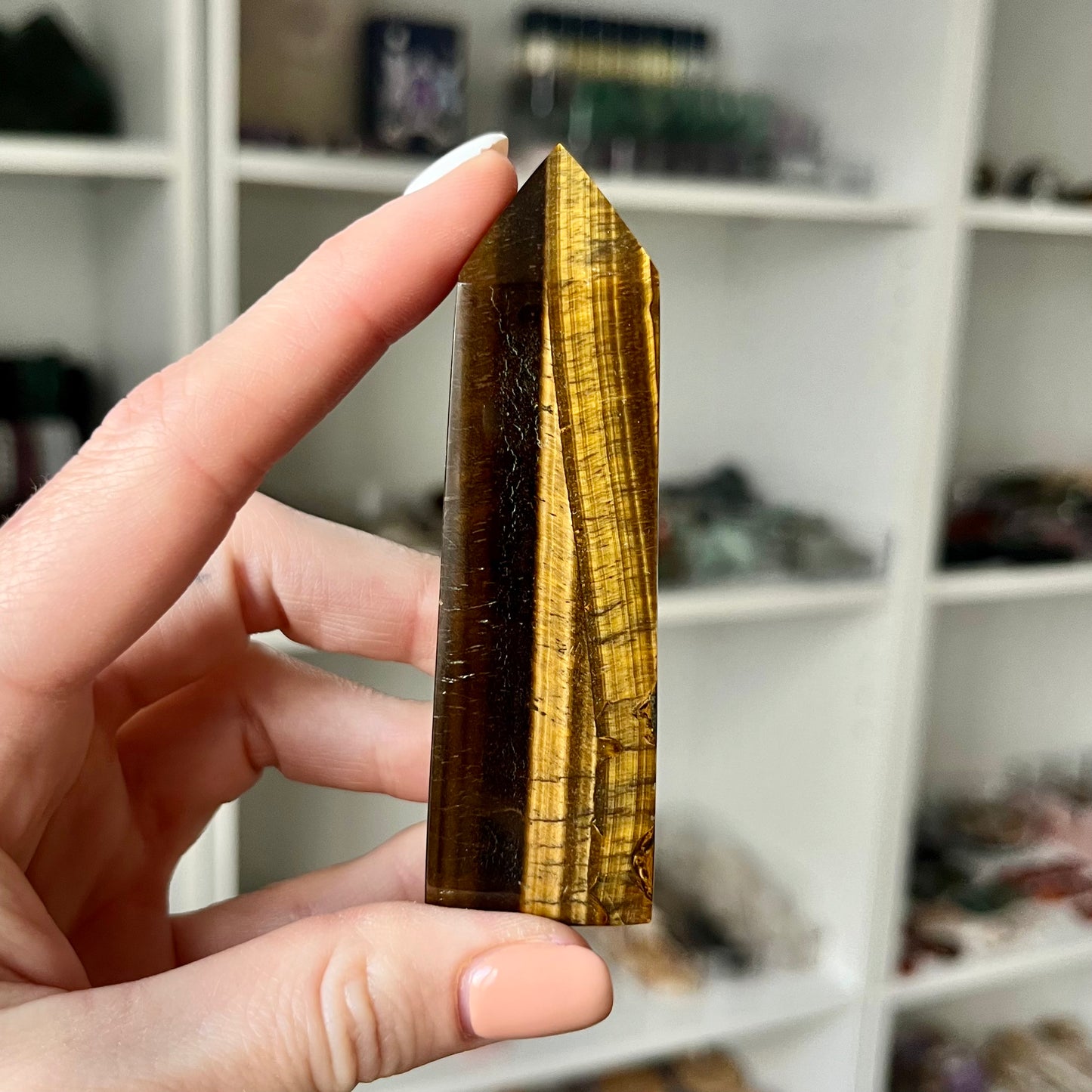 Tiger Eye 4 Sided Tower