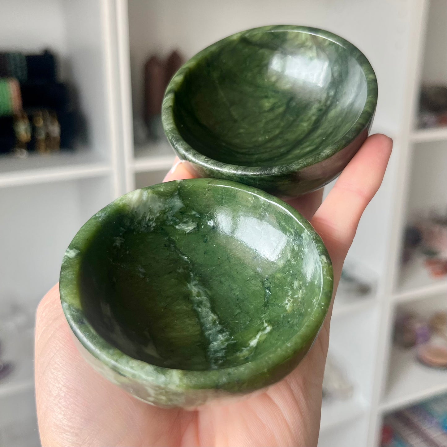 Nephrite Jade Bowls