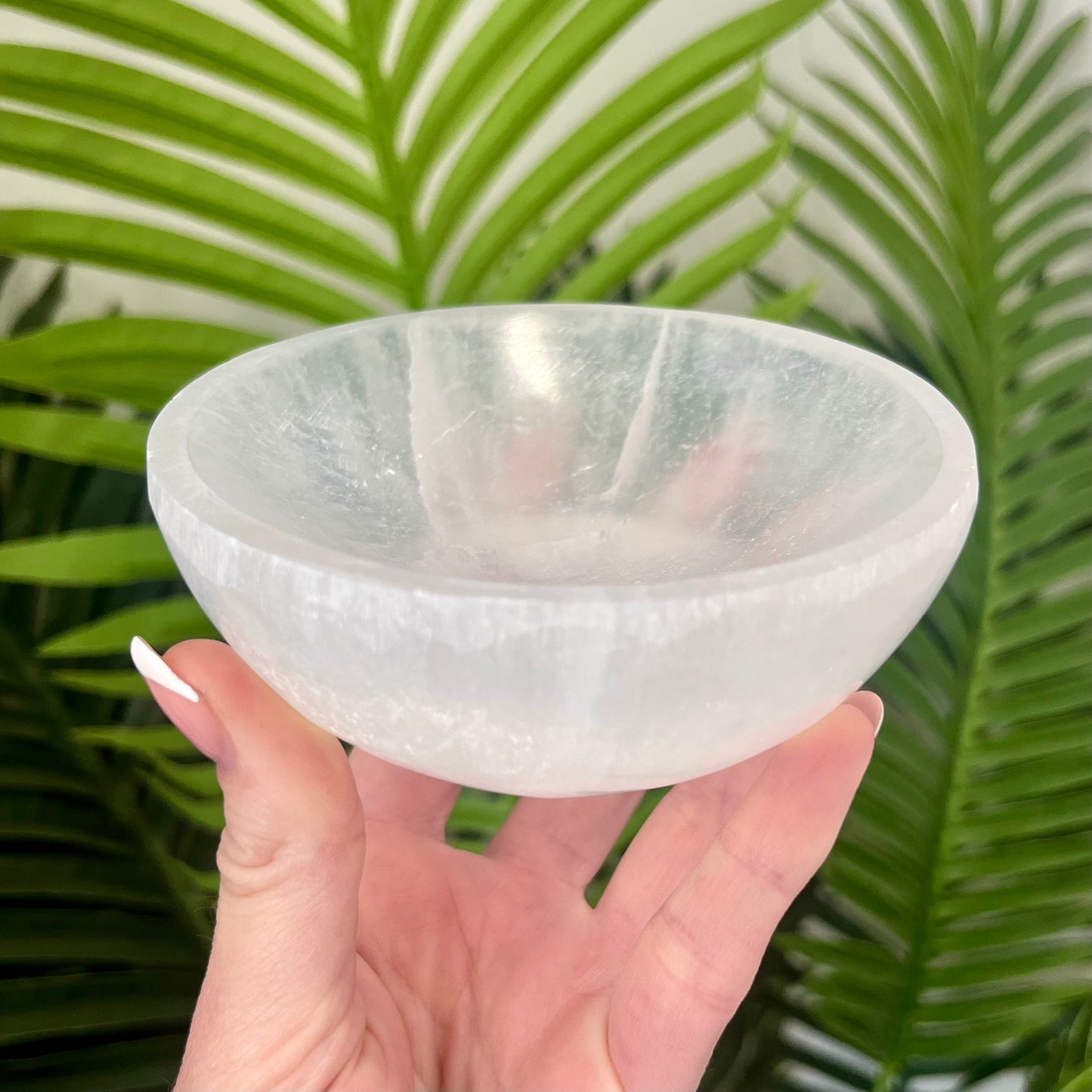 Satin Spar Bowl