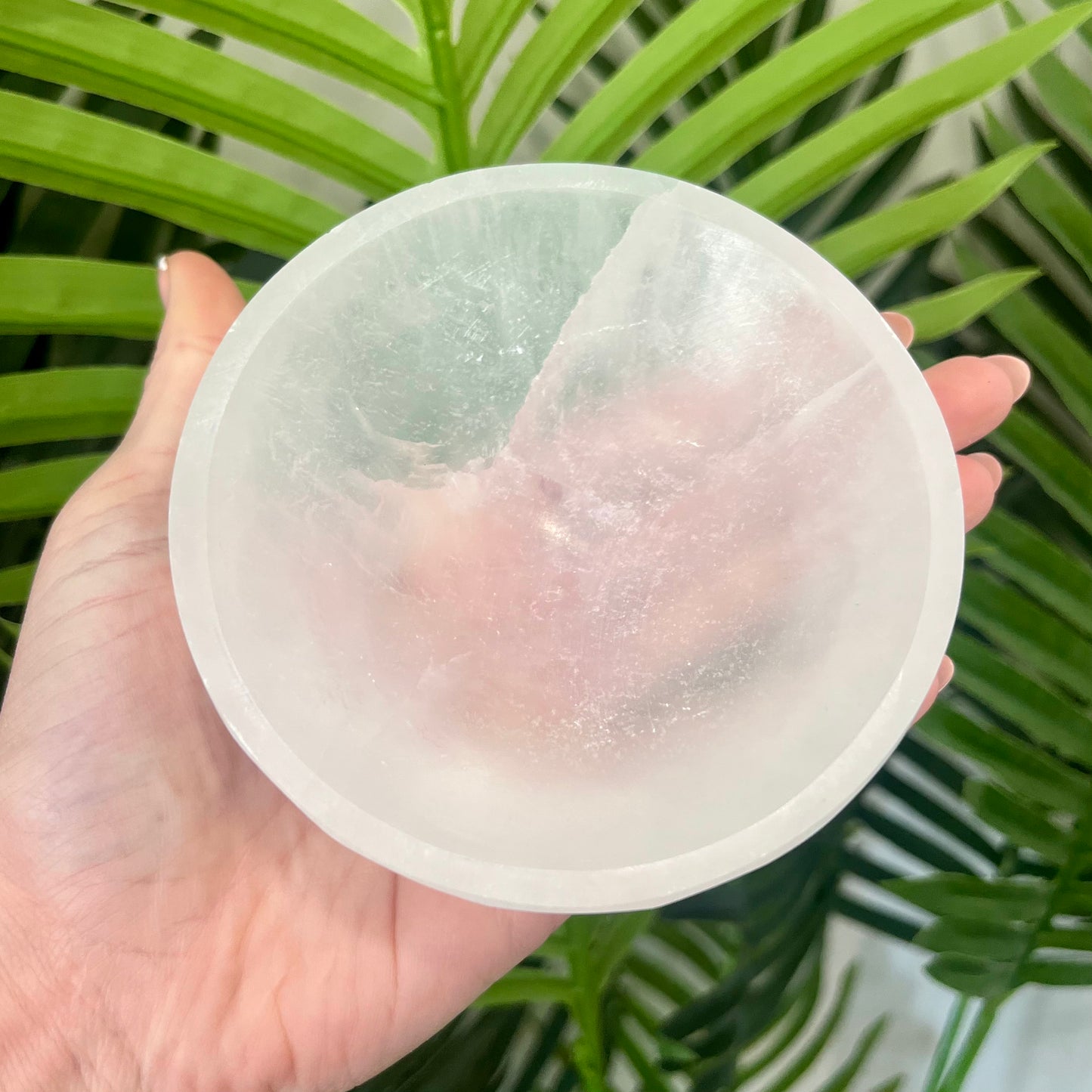 Satin Spar Bowl