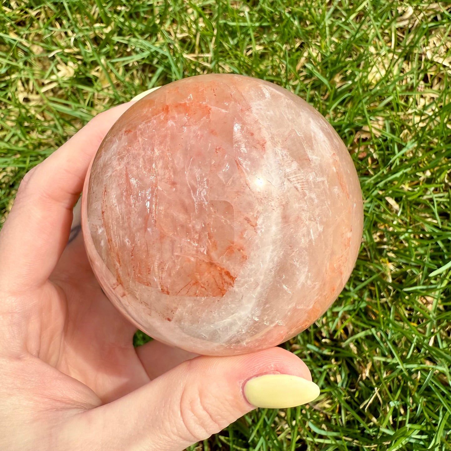 Hematoid Quartz Sphere