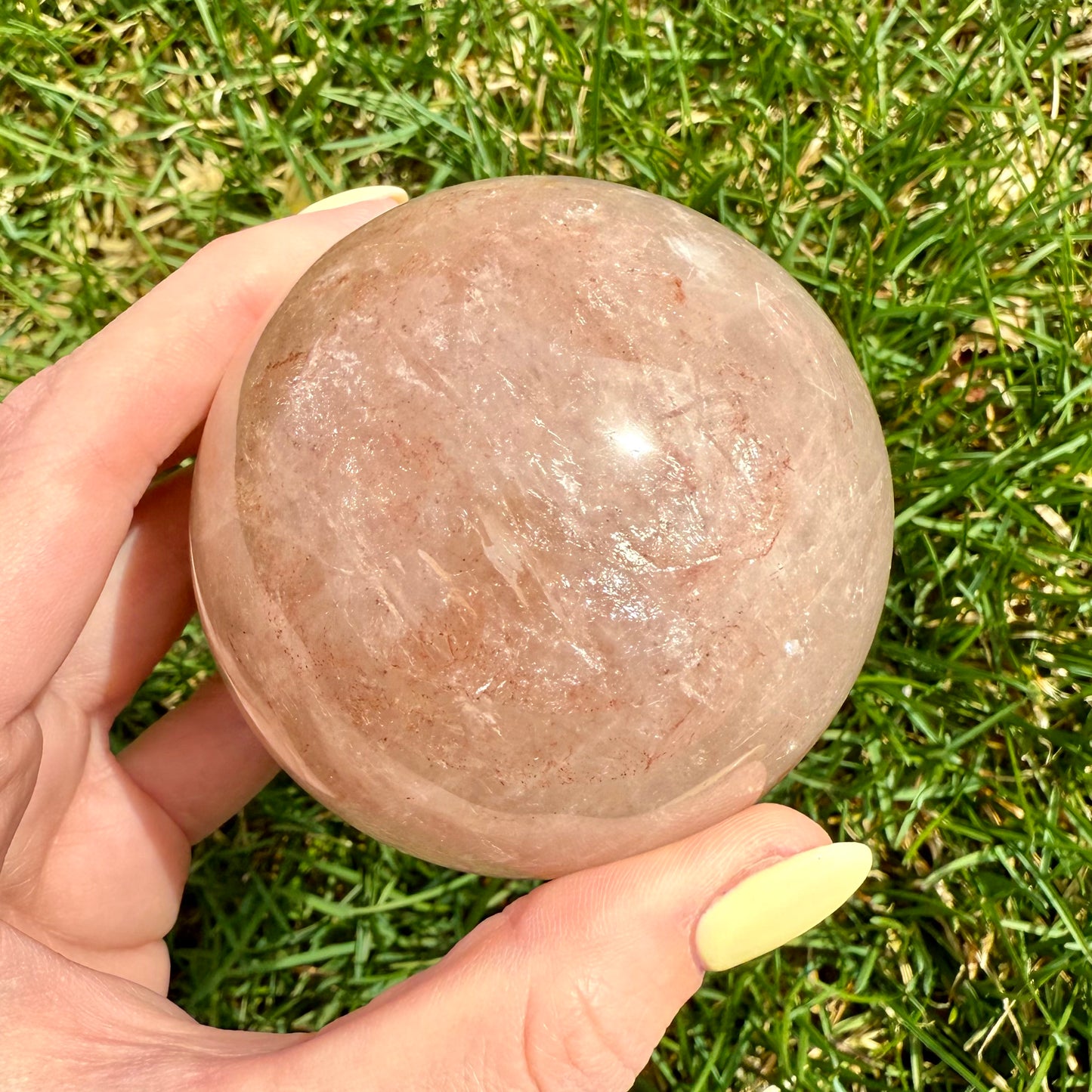 Hematoid Quartz Sphere