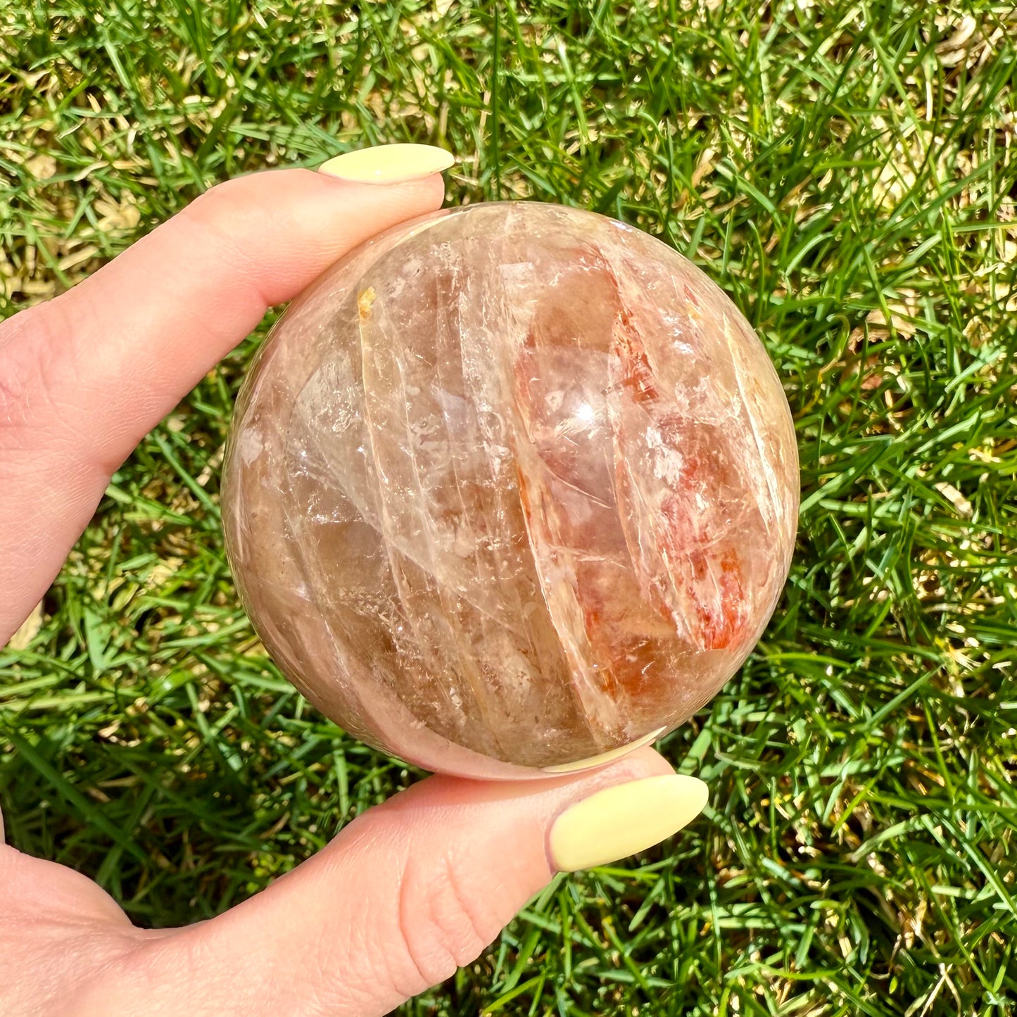 Hematoid Quartz Sphere