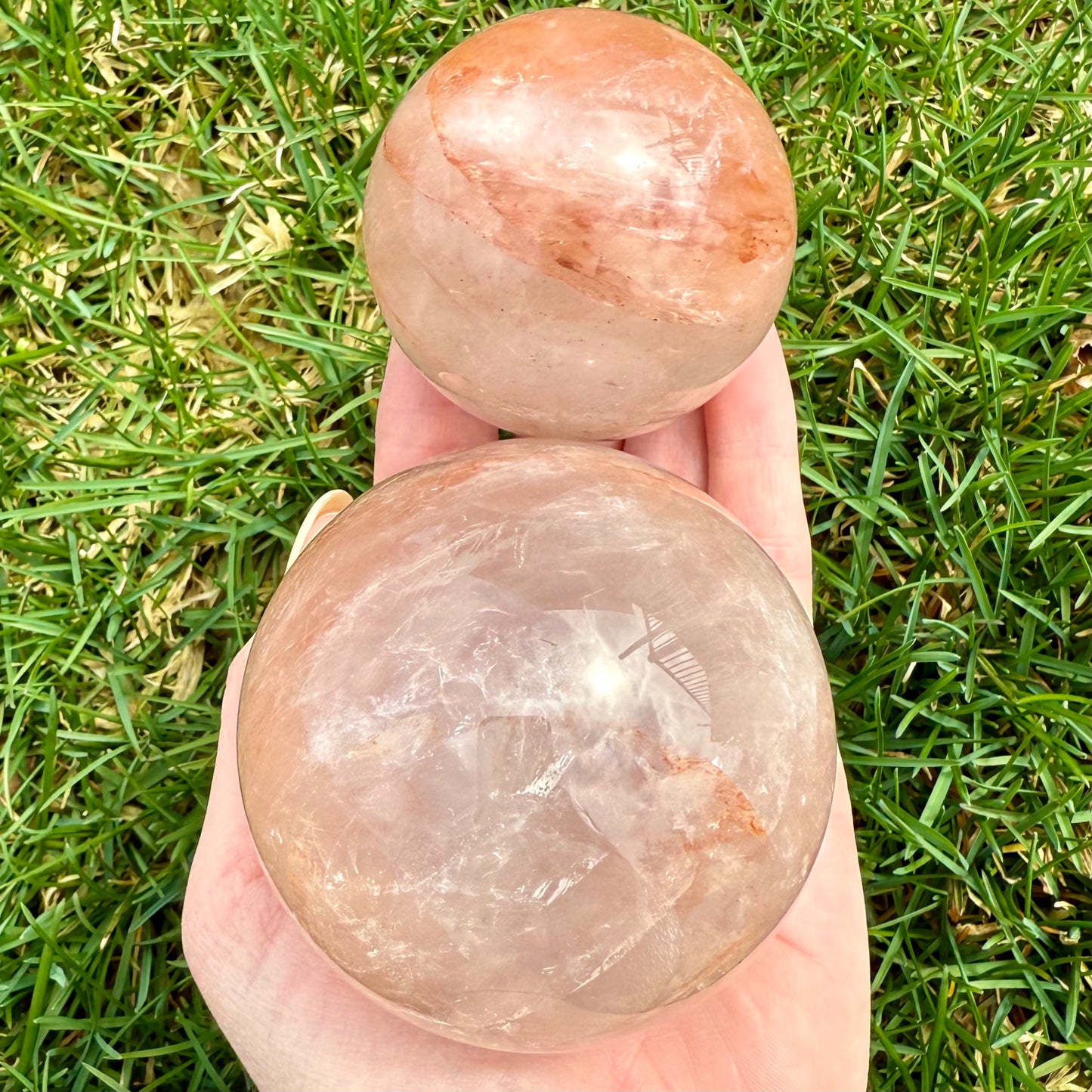 Hematoid Quartz Sphere