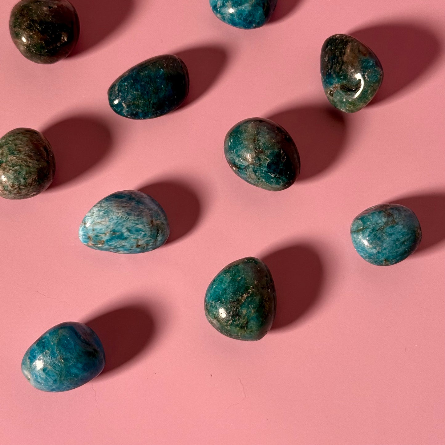 Blue Apatite Tumble