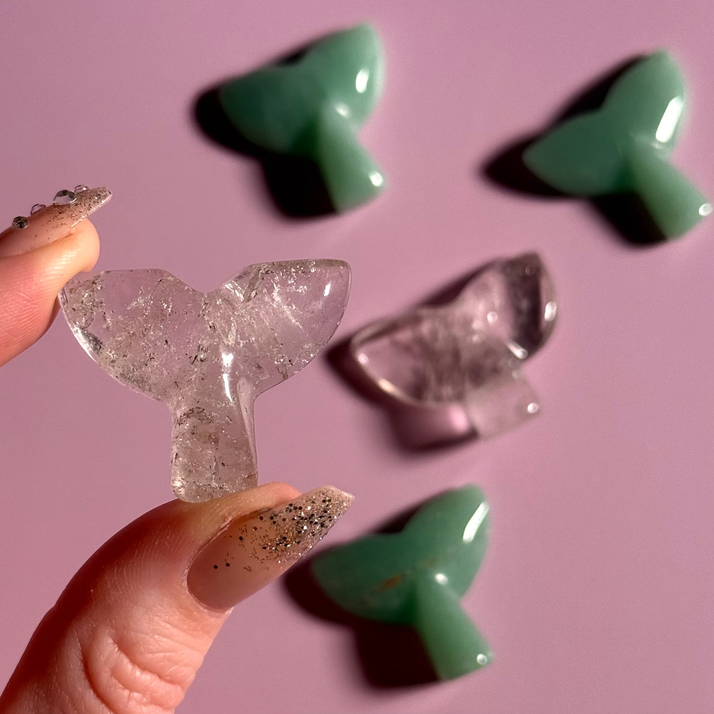 Smoky Quartz Mermaid Tail