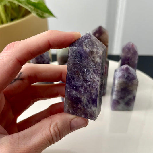 Unicorn Stone Four Sided Tower