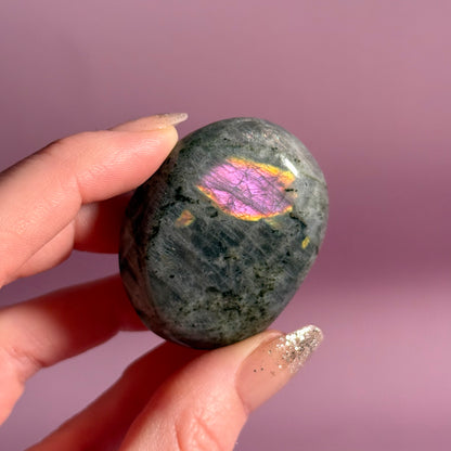 Labradorite Palm Stone