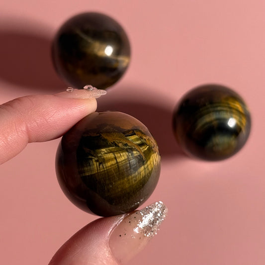 Tiger Eye Sphere