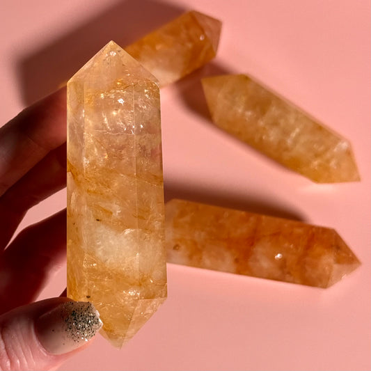Golden Healer Quartz Double Point