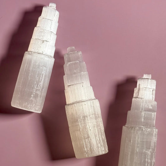 Large Selenite Tower