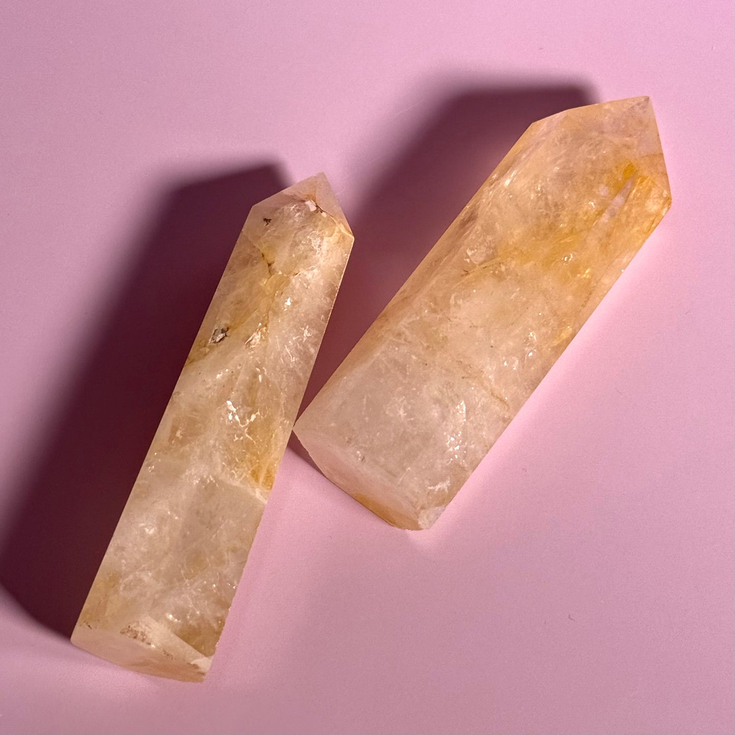 Golden Healer Quartz Tower