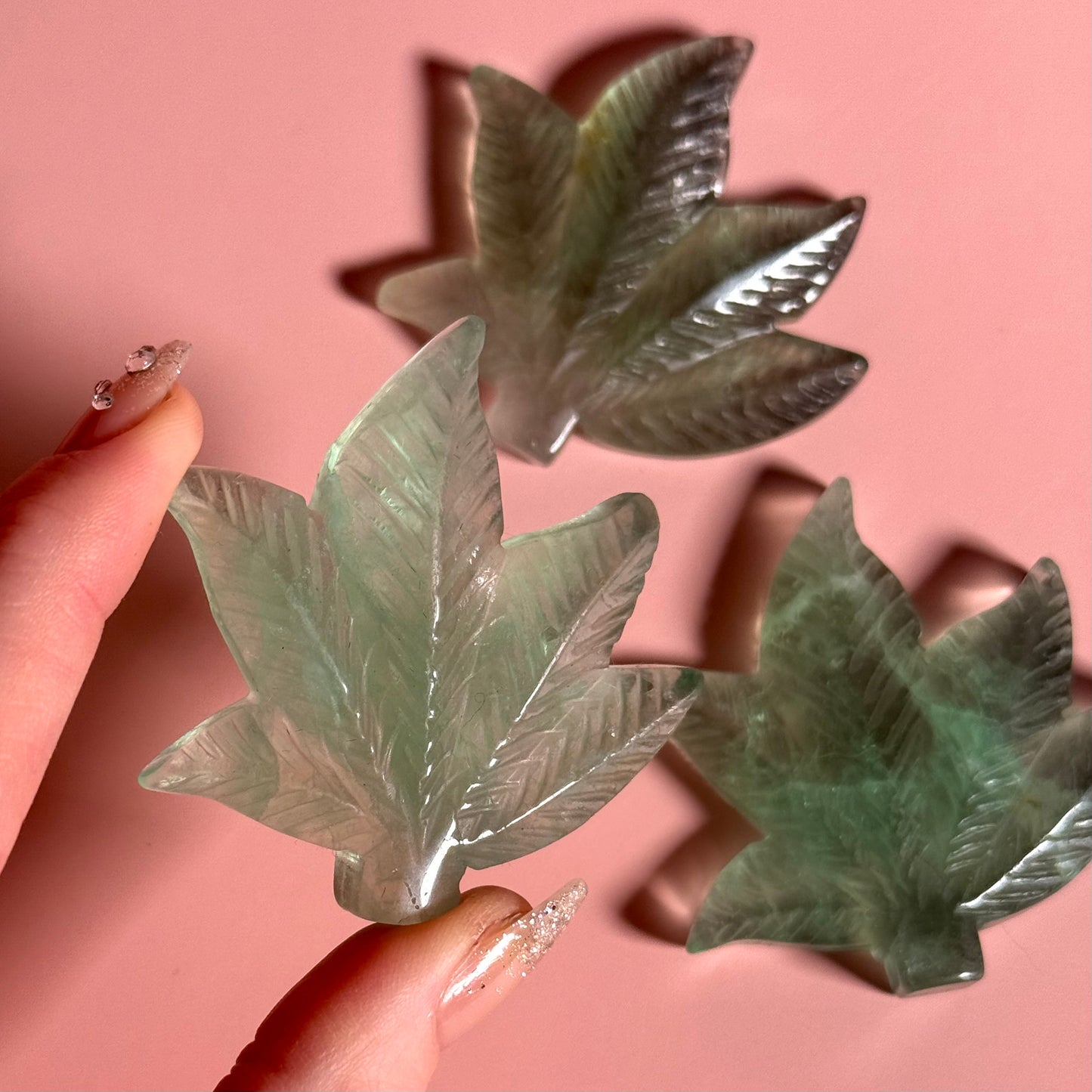 Fluorite Leaf