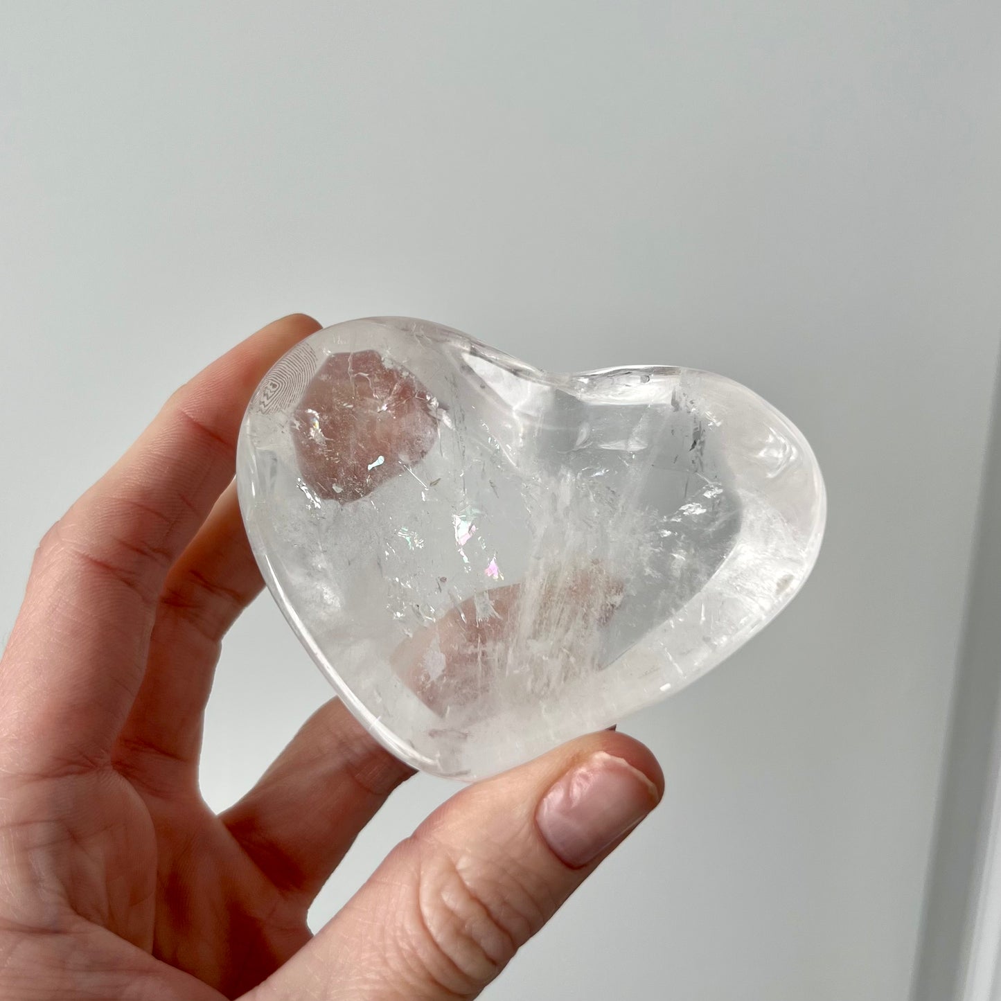 Clear Quartz Heart Bowl