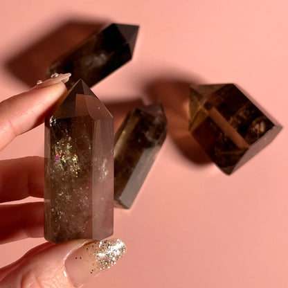 Mini Smoky Quartz Tower