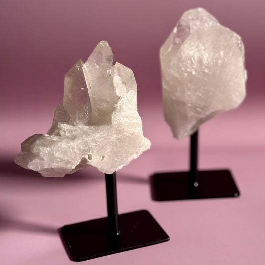 Standing Quartz Cluster