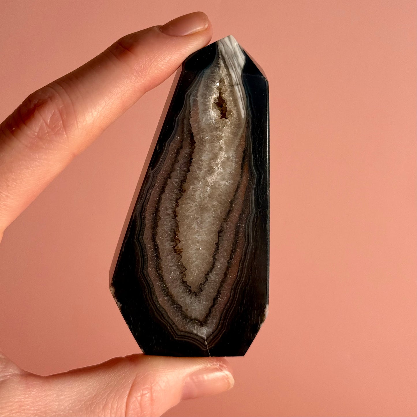 Black Agate Obelisk Tower