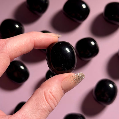 Black Obsidian Tumble