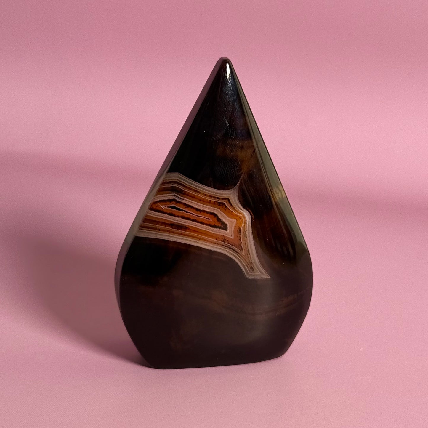 Red/Black Agate Mixed Quartz Arrow Head