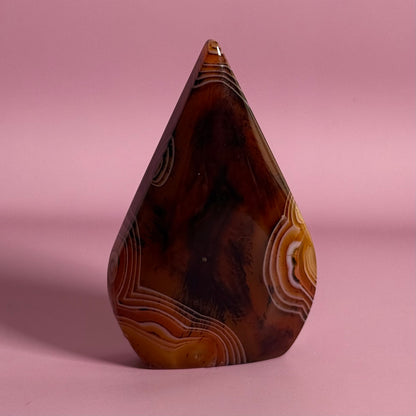 Red/Black Agate Mixed Quartz Arrow Head