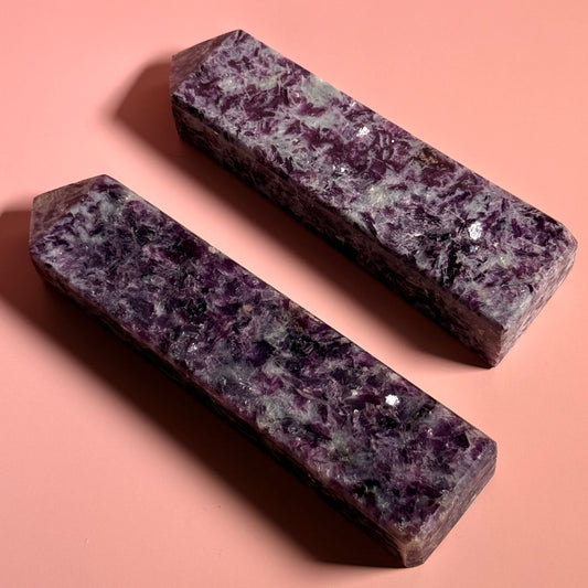 Lepidolite Large Tower