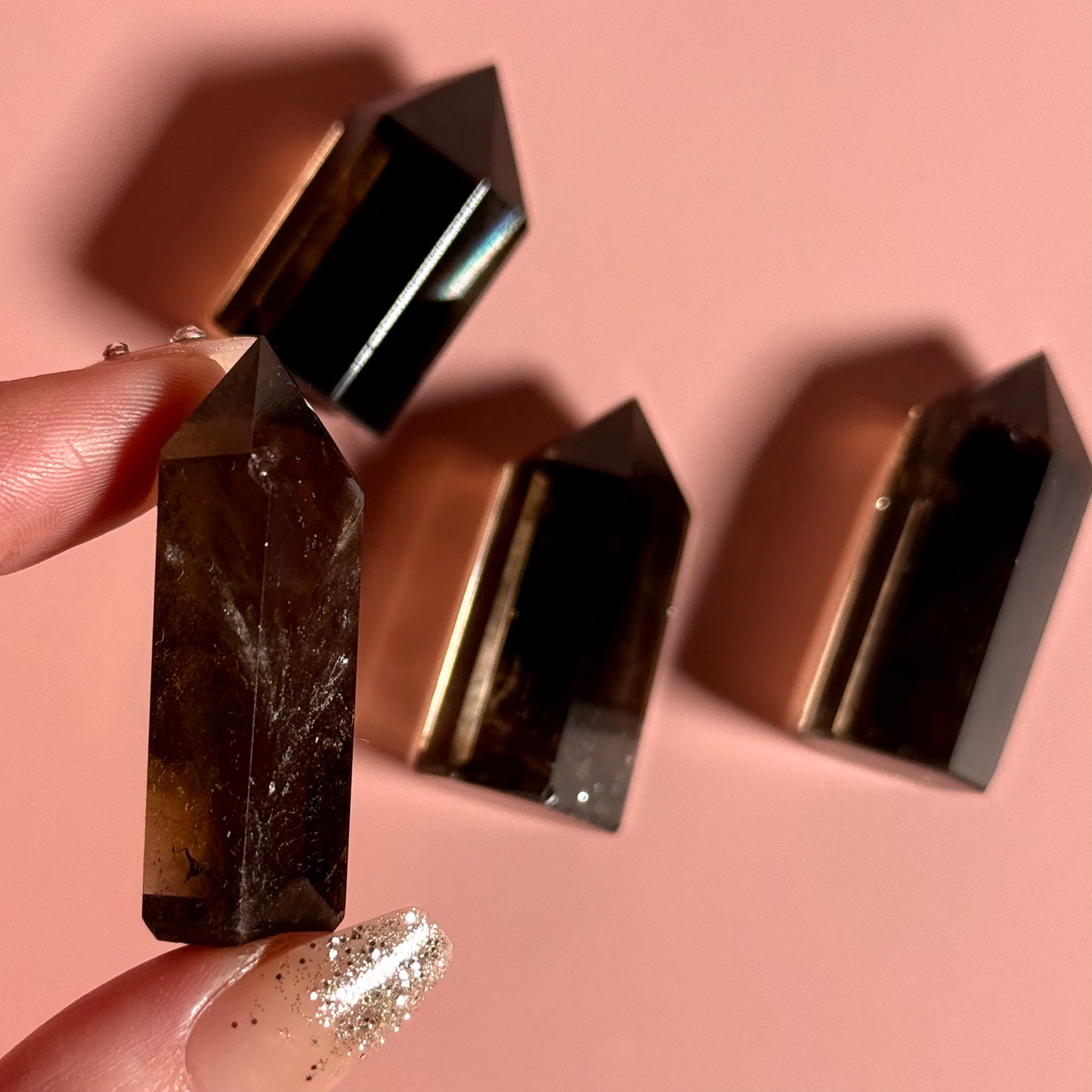 Mini Smoky Quartz Tower