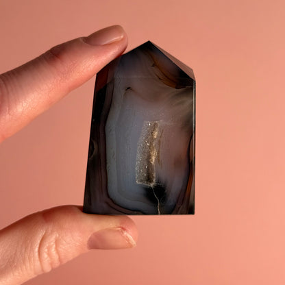 Black Agate Obelisk Tower