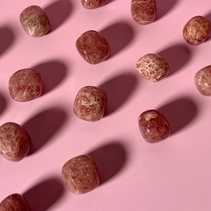 Strawberry Quartz Tumble