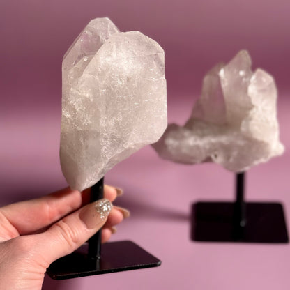 Standing Quartz Cluster