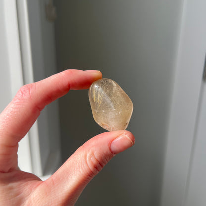 Rutile Quartz Tumble