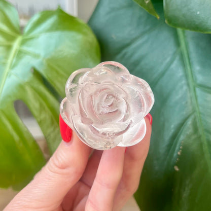 Crystal Rose Carving