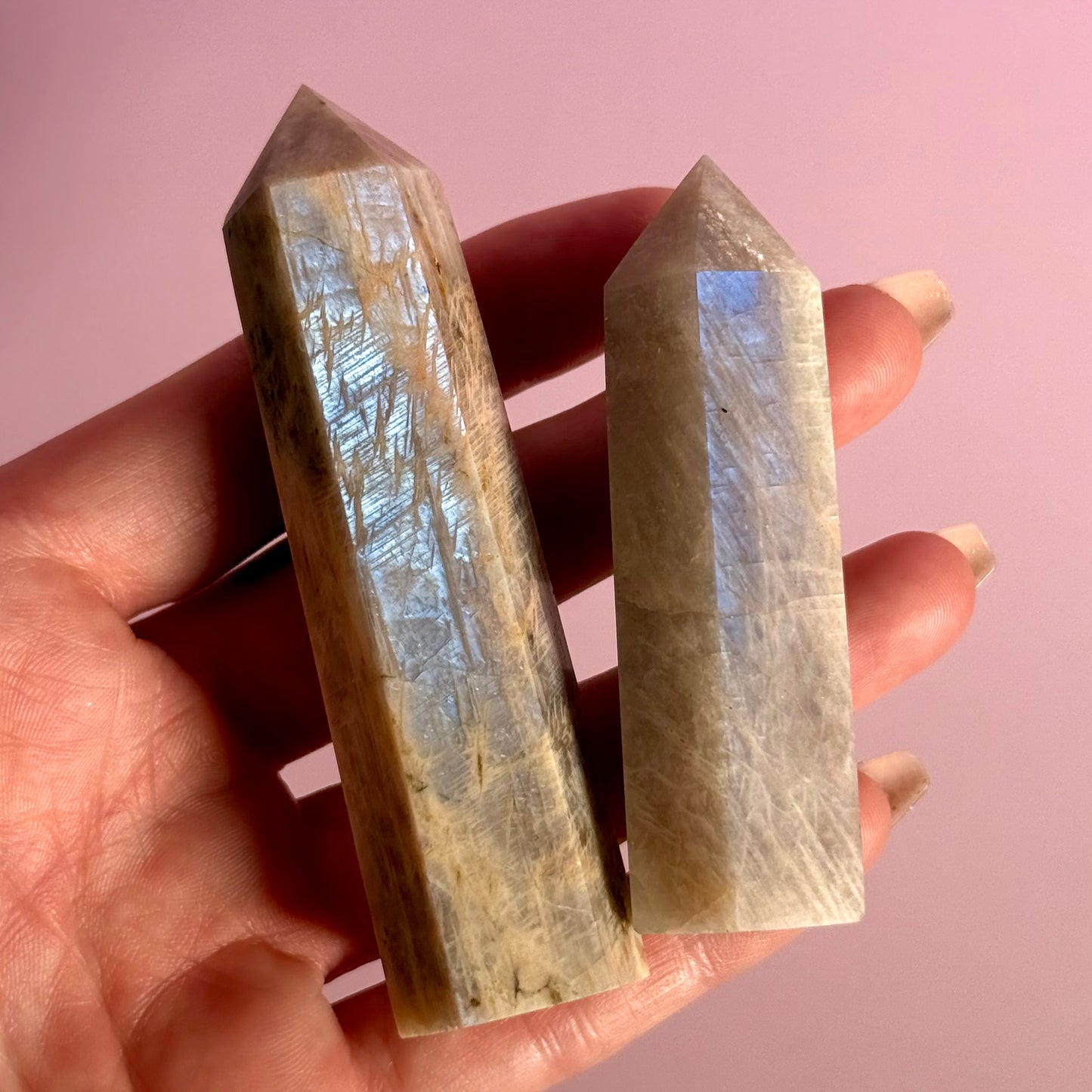 Natural Moonstone Tower