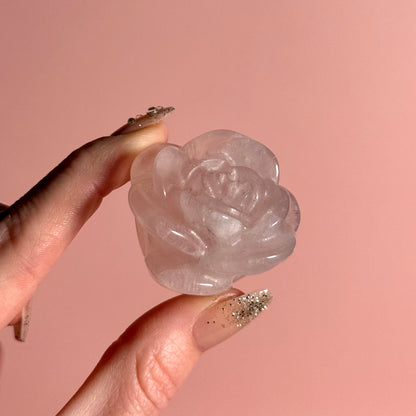 Crystal Rose Carving