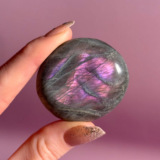 Labradorite Palm Stone